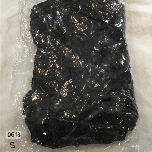 Matita Fine Women's Size 8 BLACK Fashions Silk Sequin Dress Worn Once - Picture 7 of 8